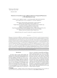 Detection of Acinetobacter Spp. in Blood Cultures by an Improved Fluorescent in Situ Hybridization Assay