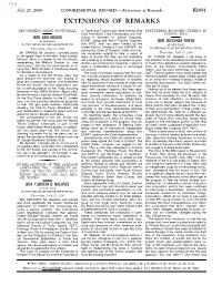 Extensions of Remarks E1551 EXTENSIONS of REMARKS