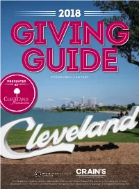 Giving Guide Is a Collection of Information Submitted Directly by the Nonprofits As a Way to Familiarize Readers with Their Organizations