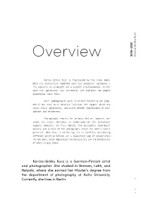 Overview 2008–2020 Karina-Sirkku Kurz