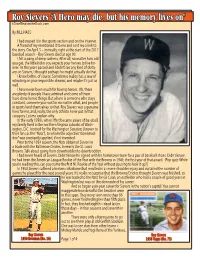 Roy Sievers “A Hero May Die, but His Memory Lives On” ©Diamondsinthedusk.Com by BILL HASS I Had Missed It in the Sports Section and on the Internet