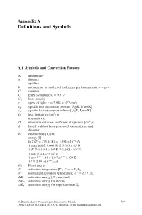 Appendix a Deﬁnitions and Symbols