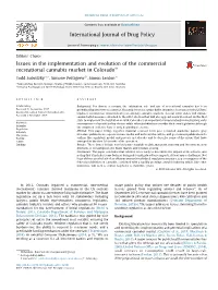 Issues in the Implementation and Evolution of the Commercial