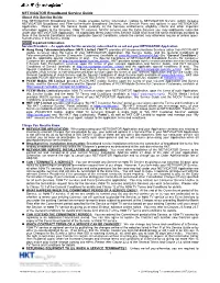 NETVIGATOR Broadband Service Guide