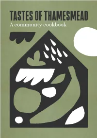Tastes of THAMESMEAD a Community Cookbook