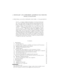 A Necessary and Sufficient Condition for Induced Model Structures
