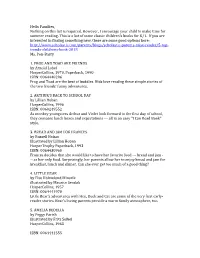 K.1 Summer Reading List 18