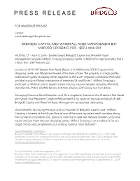Milford-Crossing-Press-Release.Pdf
