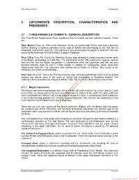 2 Catchments Description, Characteristics and Pressures