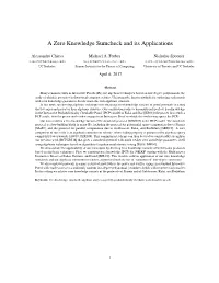A Zero Knowledge Sumcheck and Its Applications