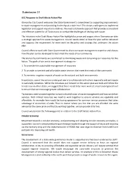 Draft Waste Action Plan Submissions 21 to 30