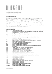 Gunter Christmann's Profile