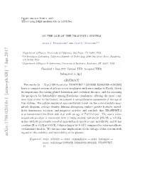 Arxiv:1706.02018V1 [Astro-Ph.SR] 7 Jun 2017