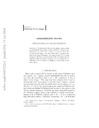 Arxiv:Math/0407222V1 [Math.GN] 13 Jul 2004 Eioe Retraction