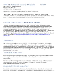 CMST 132 – Techniques & Technology of Propaganda Fall 2019