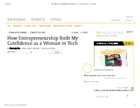How Entrepreneurship Built My Confidence As a Woman in Tech