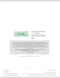 Redalyc.Powdery Mildews in Agricultural Crops of Sinaloa: Current Status on Their Identification and Future Research Lines