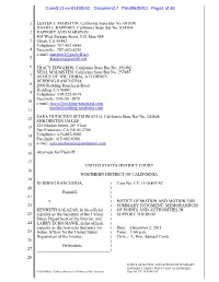 Redding Rancheria Motion for Summary J
