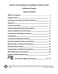 Advance Program Now Available