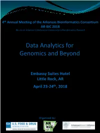 Data Analytics for Genomics and Beyond