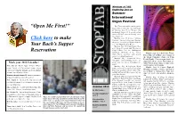 “Open Me First!” Click Here to Make Your
