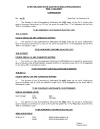 SECTION 4 CORRIGENDUM No : 04 (E) New Delhi, 26