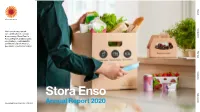 Stora Enso Annual Report 2020