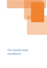 The Mobile Web Handbook Published 2014 by Smashing Magazine Gmbh, Freiburg, Germany