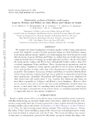 Arxiv:1912.09192V2 [Astro-Ph.EP] 24 Feb 2020