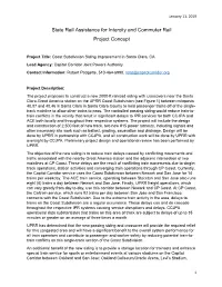 CCJPA Coast Sub Siding Enhancement Project Description