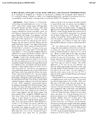 Echus Chasma and Kasei Valles, Mars: New Data and Geologic Interpretations