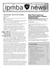 IPMBA News 2018 Issue ONE for the Website for REAL.Pub