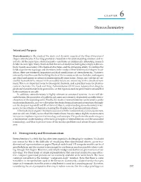 Preview Chapter 6 on Stereochemistry in PDF Format