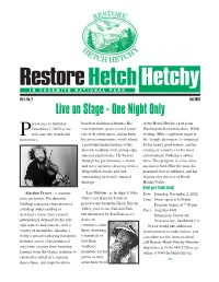 Restore Hetchhetchy