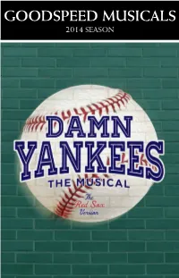 Damn Yankees Program.Pdf