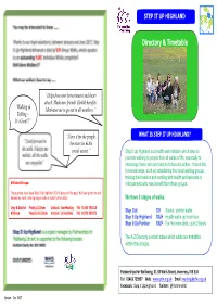 Directory & Timetable