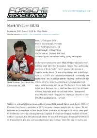 Mark Webber (AUS)