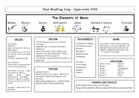 The Elements of Music