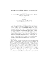 Automatic Mapping of ASSIST Applications Using Process Algebra 1. Introduction a Grid System Is a Geographically Distributed