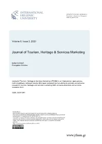 Hereas the Accuracy Levels of Models a Significant Impact on Restaurant Performance and That C Copyrigh T © 200 © 2020 Authors