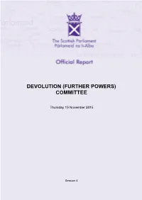 Official Report of This Meeting