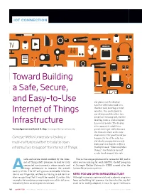 Toward Building a Safe, Secure, and Easy-To-Use Internet of Things