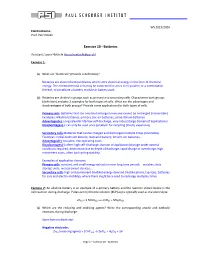Exercise 10 ‐ Batteries