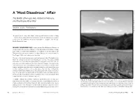 A “Most Disastrous” Affair