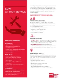 CDW Services Overview