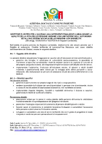 Intestazione Comune