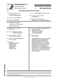 Iodination Process Verfahren Zur Iodierung Procede D’Iodation