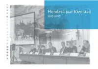 'Publicatie 100 Jaar Kiesraad' PDF Document