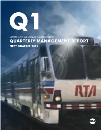 Quarterly Management Report First Quarter 2021 Quarterly Management Report Q1 2021