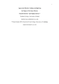 1 Aggravated Mischief: Editing and Digitizing the Papers of Sir James